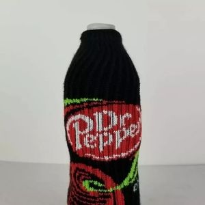 DR PEPPER Cherry Koozie Bottle Sleeve Warmer Soda